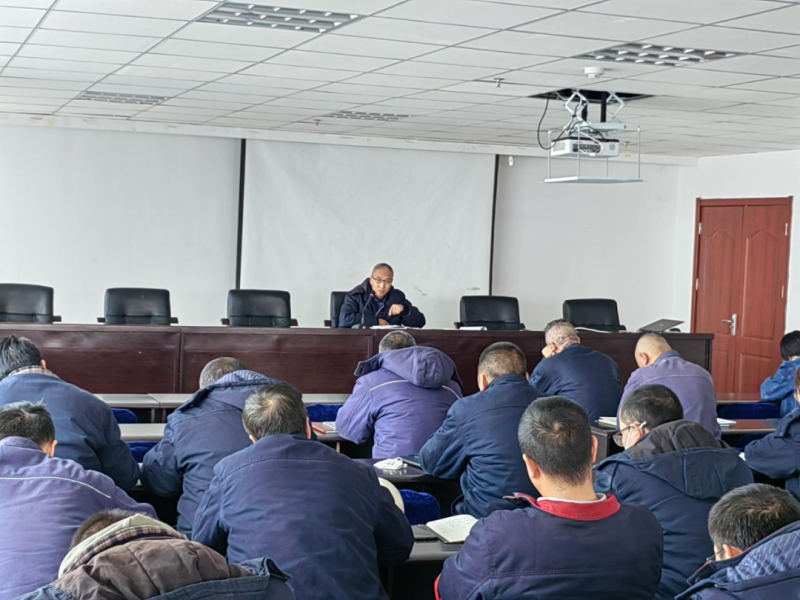 風勁帆滿圖新志 手心聚力干勁足&mdash;&mdash;物產工投公司召開節后收心會