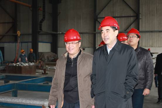 省委副書記、西寧市委書記王建軍視察青海物產北川工業物流園